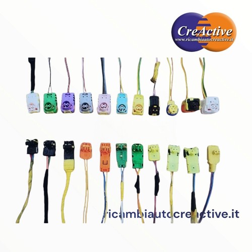 Connettore spinotto airbag - spinotto,
